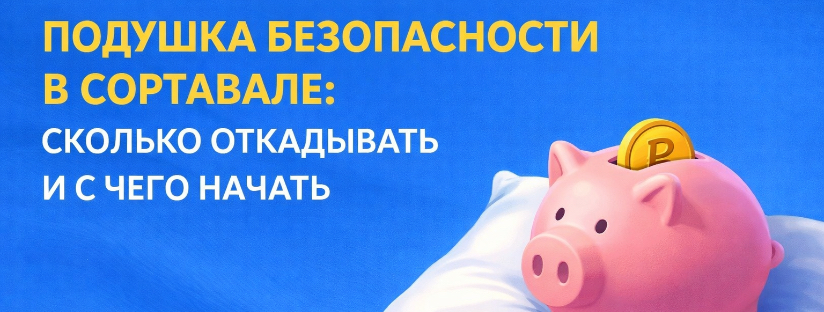 Подушка безопасности в Сортавале: сколько откладывать и с чего начать