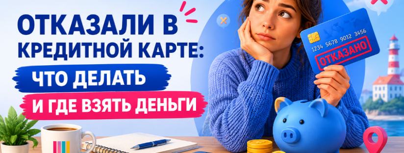 Отказали в кредитной карте: что делать и где взять деньги в Кандалакше