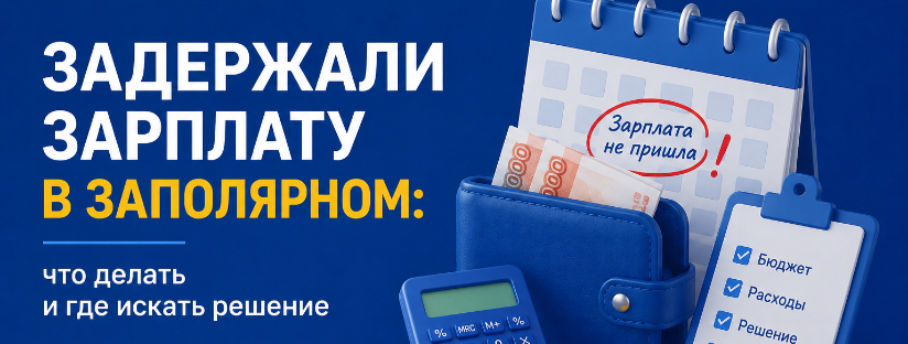 Задержали зарплату в Заполярном: что делать и где искать решение