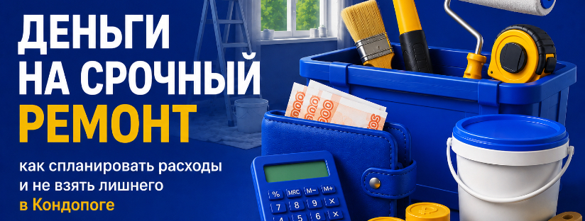 Деньги на срочный ремонт в Кондопоге: как спланировать расходы и не взять лишнего