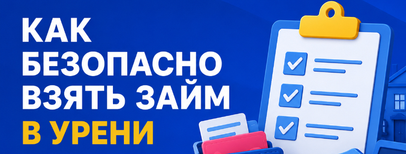 Как безопасно взять займ в Урени: чек-лист перед оформлением