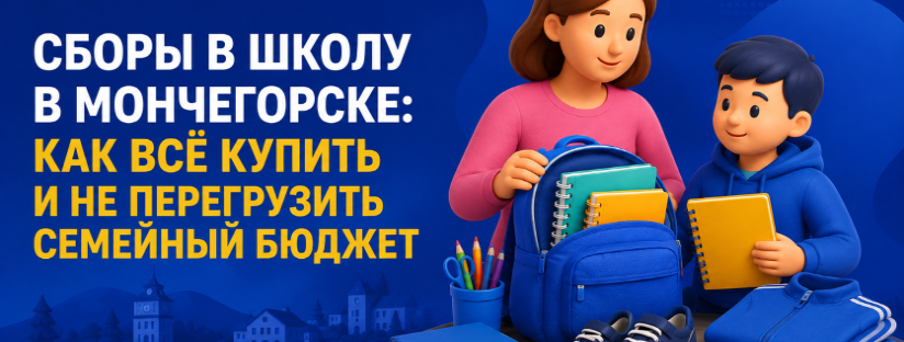 Сборы в школу в Мончегорске: как всё купить и не перегрузить семейный бюджет